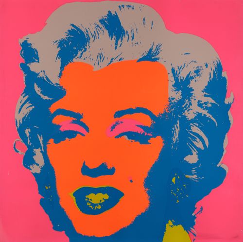 ANDY WARHOL (DESPUES), "Marilyn", Serigraía sobre papel