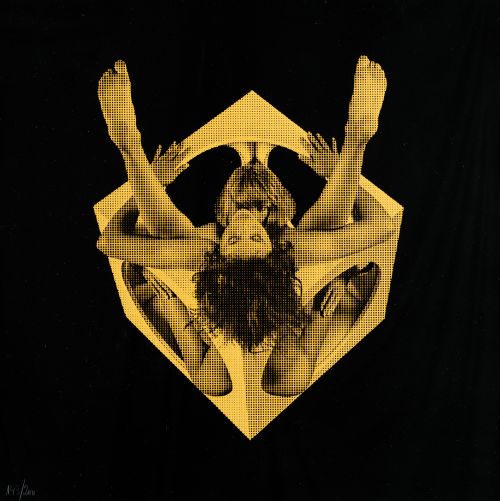 JEAN-PIERRE VASARELY YVARAL, "Double six", 1972, Serigrafía