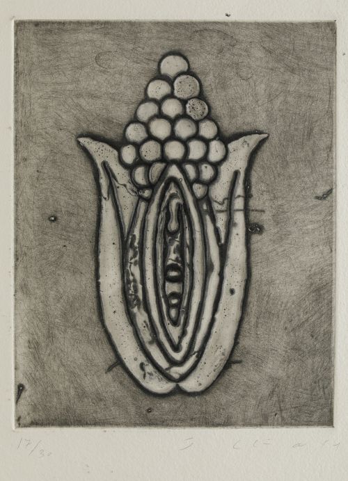 JAUME PLENSA SUÑÉ, "Sin título", 1987, Grabado 