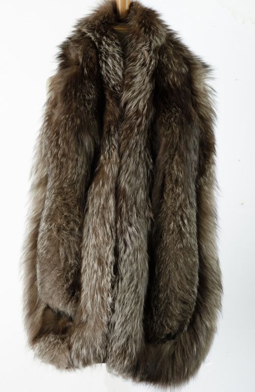 Estola de zorro plateado 