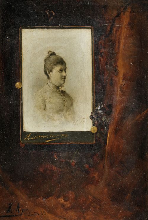 JOSE ARPA Y PEREA Carmona (1860) / Seville (1952) "Trompe l