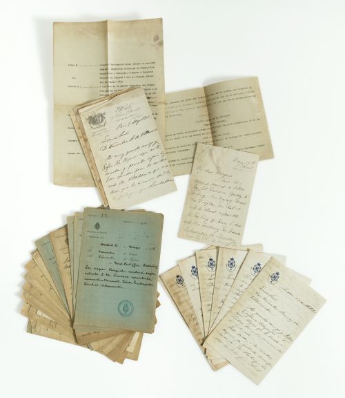 41 Official letters and telegrams in preparation for the St
