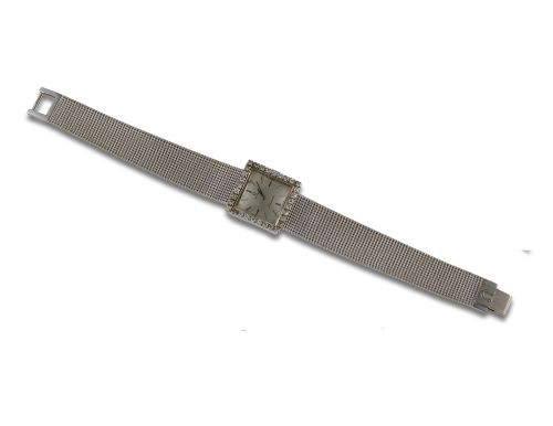 LONGINES WATCH-JEWELRY IN WHITE GOLD AND DIAMONDS