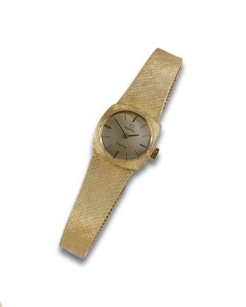 VINTAGE OMEGA GOLD WATCH FOR LADIES
