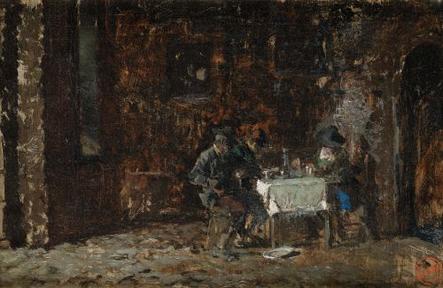 MARIANO FORTUNY Y MARSAL, "Aficionados a la música (La tert