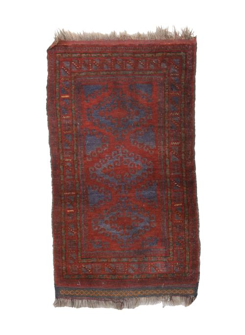 Hand-knotted wool Persian rug, 20th century