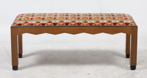 Art Deco bench, France, c. 1930