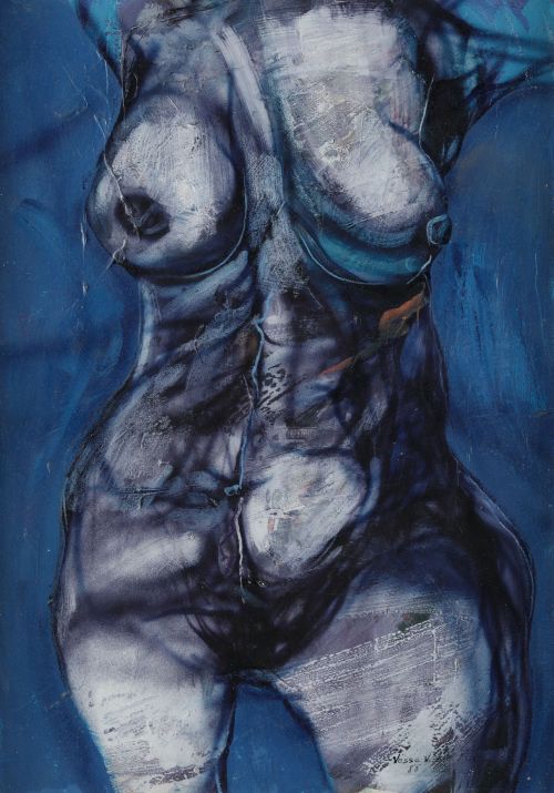 JESSE RÍOS, JESSE RIOS Cuba (1948) / (2009) "Nude", 1988