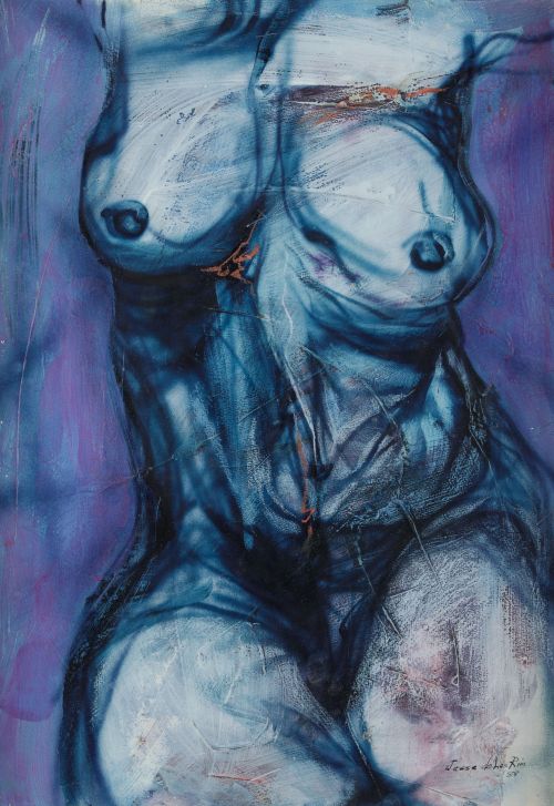 JESSE RÍOS, JESSE RIOS Cuba (1948) / (2009) "Nude", 1988