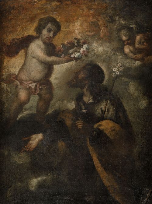 ESCUELA ESPAÑOLA, SPANISH SCHOOL (17th Century) "Glorificat