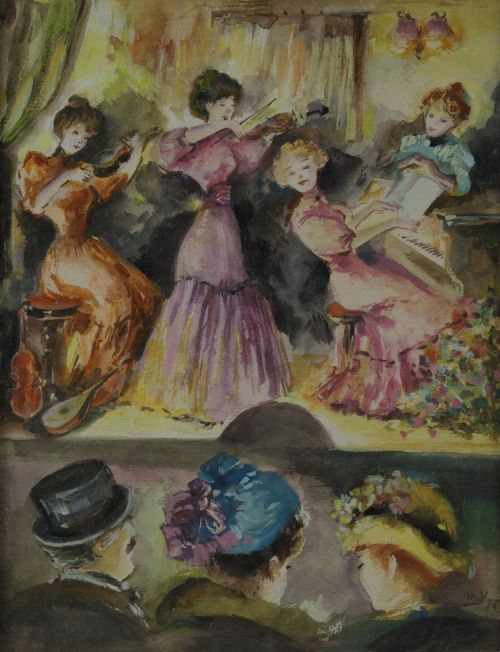 ESCUELA ESPAÑOLA, SPANISH SCHOOL (Late 20th Century /.) "Ca