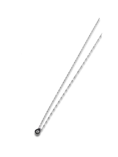 GOLD AND DIAMOND NECKLACE AND PENDANT