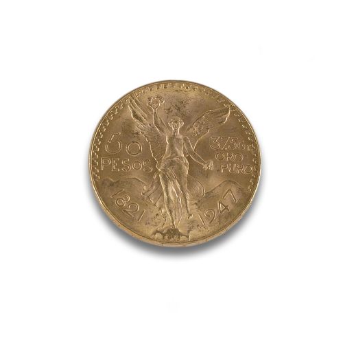 50 MEXICAN PESO GOLD COIN