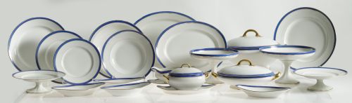 Porcelain dinnerware by Bernardaud & Co, Limoges, France, 2