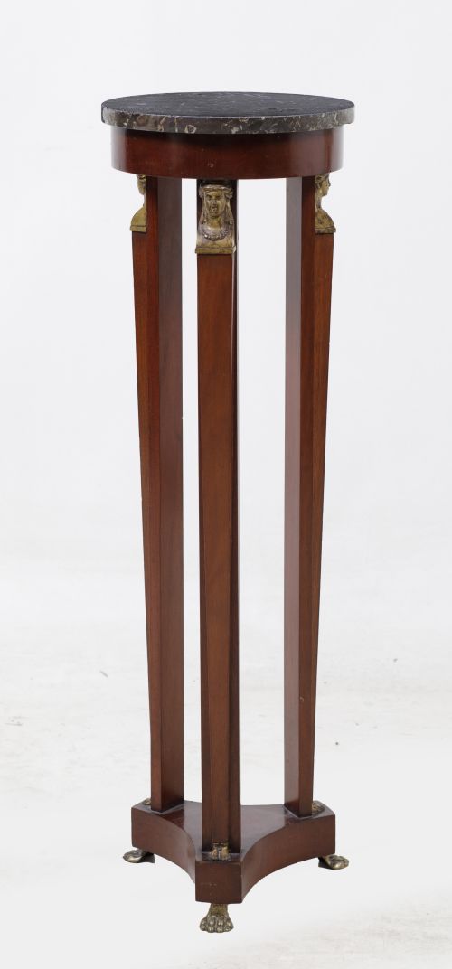 Empire style pedestal, France, early 20th century