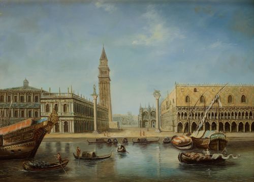 ESCUELA ITALIANA, ITALIAN SCHOOL (20TH CENTURY) "Venetian C