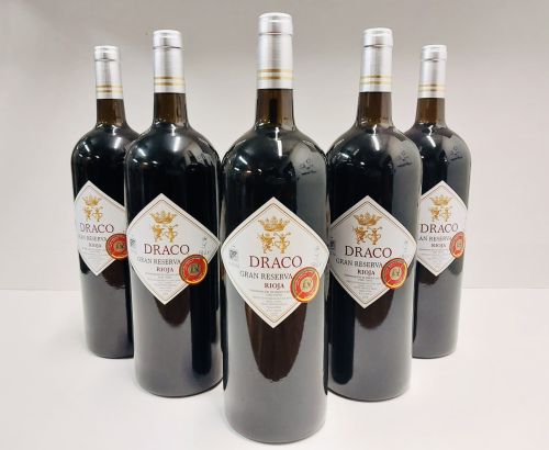 Case of 6 magnum bottles (1.5 l) of Draco Gran Reserva 2000