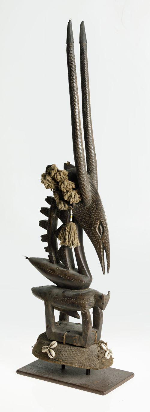 Ritual helmet or chiwara, Bamana culture, Mali