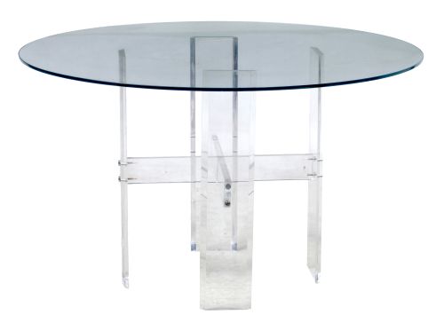 Circular dining table, Spain, 1980s