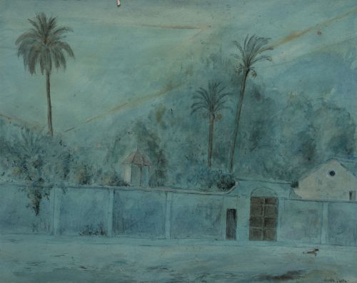 ESCUELA ESPAÑOLA, SPANISH SCHOOL (20TH CENTURY) "The Wall o