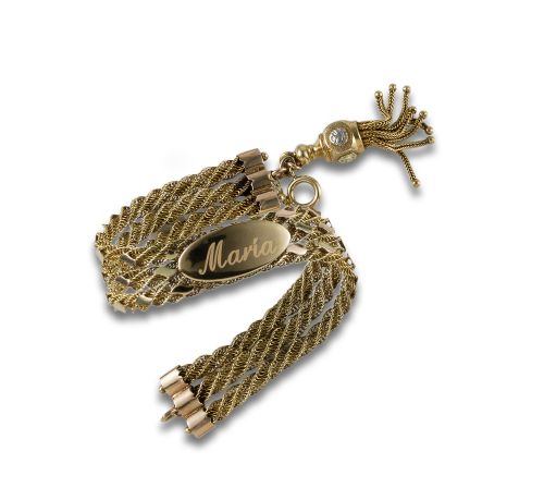 BRAZALETE DE IDENTIDAD DE ORO