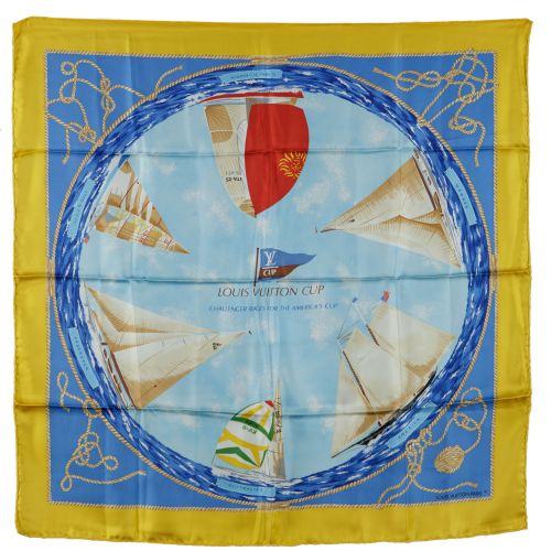 Silk scarf from the Louis Vuitton brand, Paris