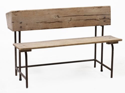 School bench, Spain, mid-20th century