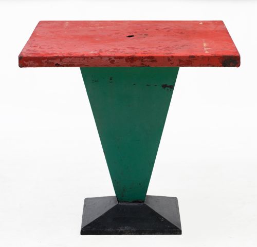 Kub model table designed by Xavier Pauchard, France, c.1930
