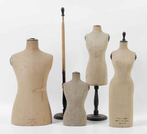 Lot of four mannequins, 20th century