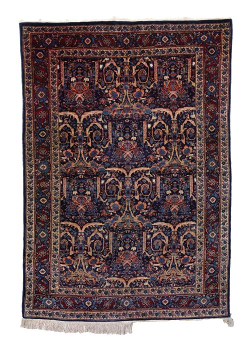 Persian Tabriz rug, hand-knotted wool, third quarter of the