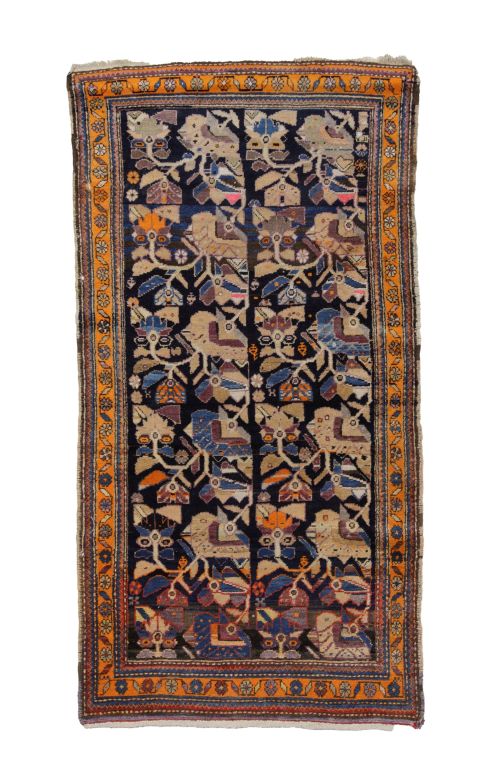 Hand-knotted wool rug, Caucasus (Qarabag)