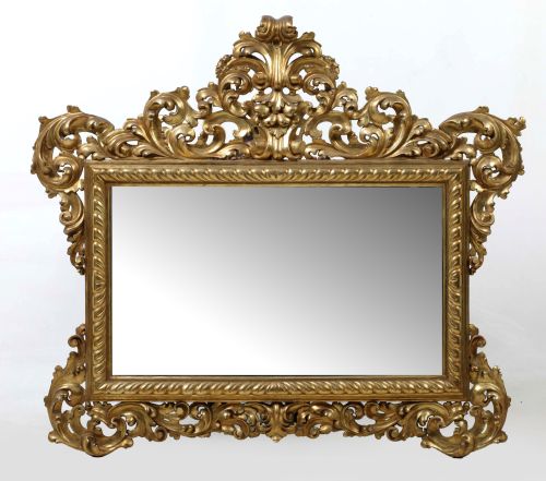 Espejo de estilo barroco, S. XX