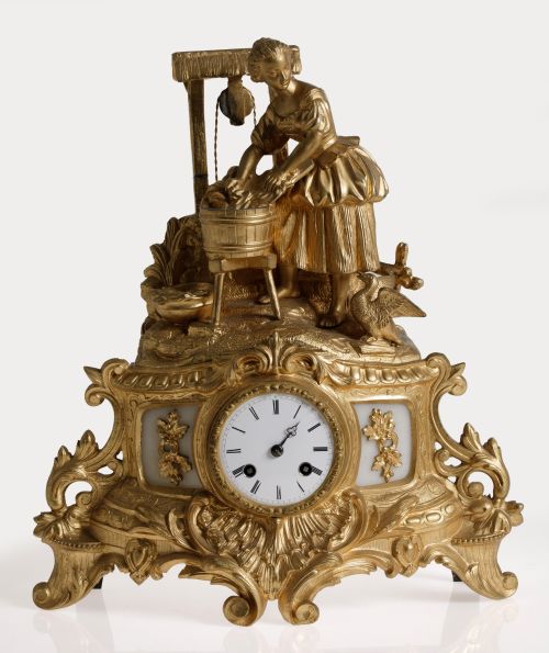 Reloj de mesa Napoleon III, Francia, S. XIX