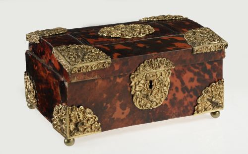 Caja flamenca posiblemente Amberes, S.XVIII