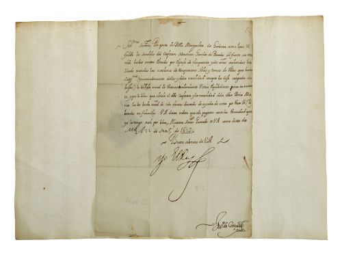 Letter from Philip IV to his aunt Isabella Clara Eugenia, d