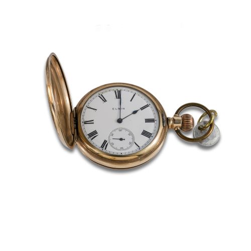 Brass Savonette Clock, ca. 1905