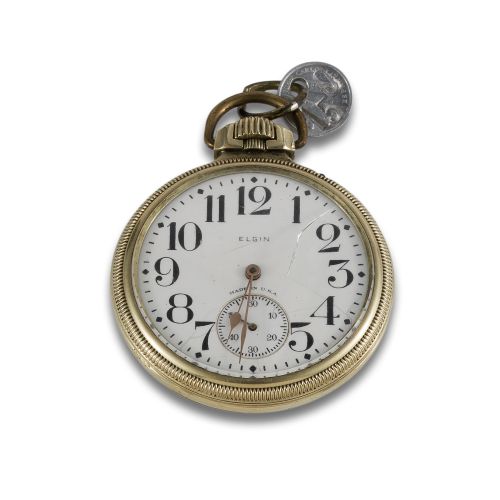LEPINE ELGIN GOLD WATCH CA. 1900.