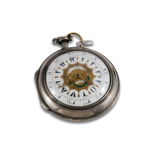 JULIEN LE ROY CLOCK IN PARIS. CA. 1755