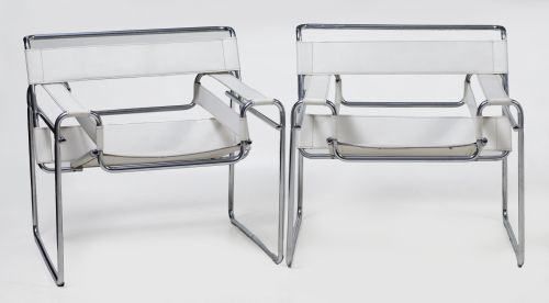 Pareja de butacas siguiendo el modelo Wasilly de Marcel Bre