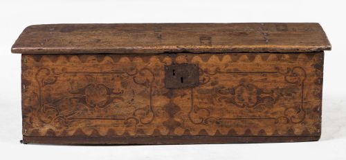 Baúl de roble, España, S. XVIII