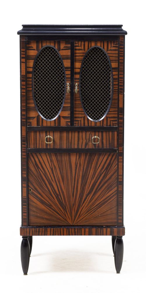 Mueble auxiliar art Dèco, Francia, c. 1930