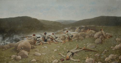 GERMÁN ÁLVAREZ ALGECIRAS, "Episodio de la Guerra de Marruec