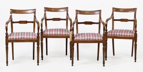 Cuatro sillas alfonsinas, España, pps. S. XX