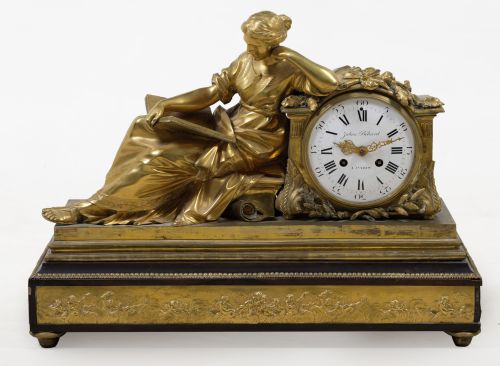 Reloj de mesa estilo Luis XVI, Julien Béliard, París, Franc