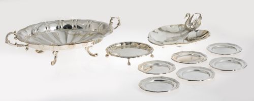 Centro de mesa en plata sterling ley 925