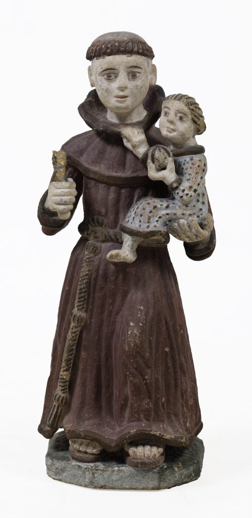 ANÓNIMO ¿FILIPINAS? , "San Antonio de Padua con el Niño"