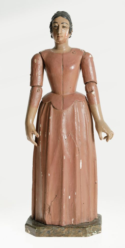 ESCUELA ESPAÑOLA , "Virgen vestidera"