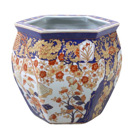 Pecera de porcelana china, S. XX