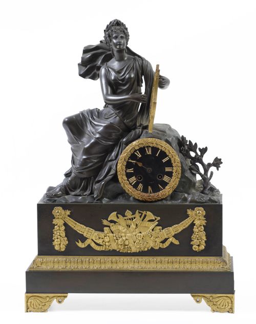 Reloj de mesa Carlos X, Francia, S. XIX