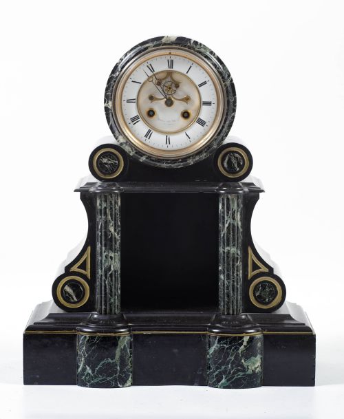 Reloj de mesa Napoleón III, Francia, ffs. S. XIX